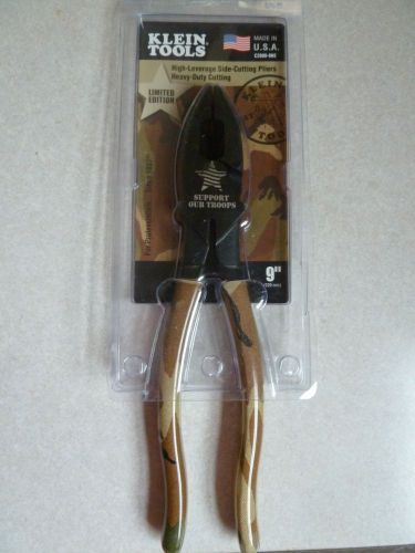 KLEIN 9 inch PLIERS C2000-9NE High leverage Heavy duty Support our Troops