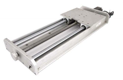 Industrial stepper motor 545mm ballscrew motorized linear slide table assembly for sale