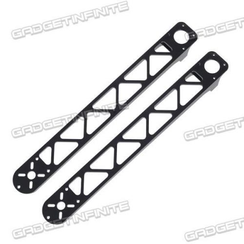 F450 F550 Multicopter DJI Style CNC Aluminum Alloy Extension Arm Black 2-Pack