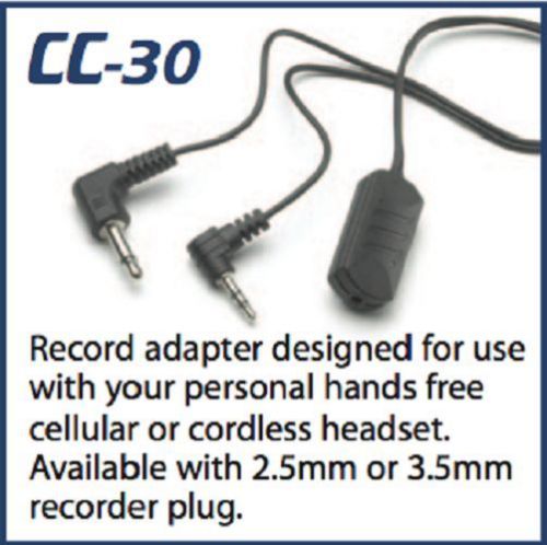 CC-30/3.5 Cell Phone Record Adapter