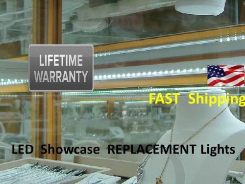 Showcase lighting antique &amp; jewelry replacement universal 225 led light kit for sale
