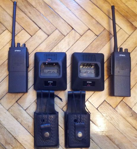 Pair of maxon sl55 vhf portable radios with many extras erica 301 for sale