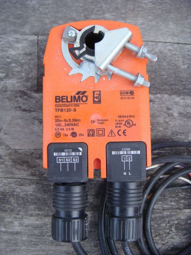 BELIMO SPRING RETURN ACUATOR TFB 120-S MADE IN THE USA