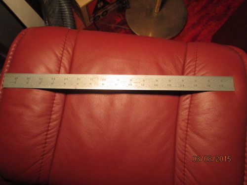 Machinist lathe mill machinist steel 18&#034; lufkin rule ruler scale for sale