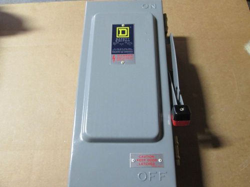 Square D H321NAWK 240 Vac 30 Amp Disconnect Heavy Duty Safety Switch