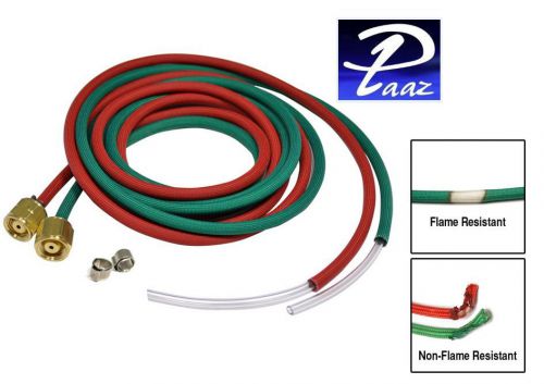 Primo fire resistant twin hose for torch 12 ft x 3/16&#034; id for sale