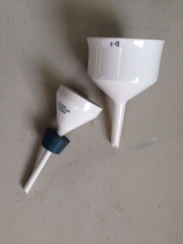 Coors- Fisher Filtration Funnel Lot Of (2)