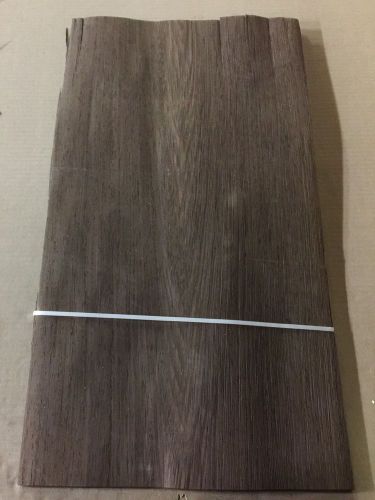 Wood veneer wenge 13x24 12 pieces total raw veneer &#034;exotic&#034; we1 2-4-15 for sale