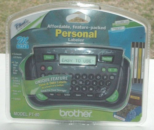 Brother Model PT-80 Personal Labeler