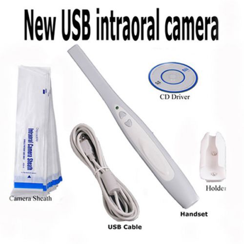 Promotion CAM Intraoral Oral Dental Camera USB-X MD-740 USB 2.0 with CD Software
