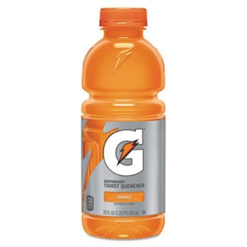 Products For You 28674 Thirst Quencher, Orange, 20 Oz Plastic Bottle, 24/carton