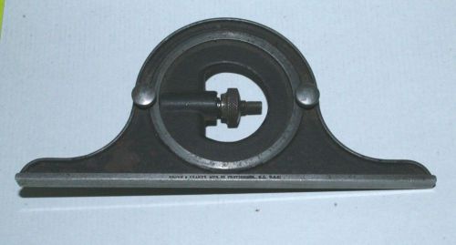 BROWN + SHARPE COMBINATION SQUARE PROTRACTOR ONLY