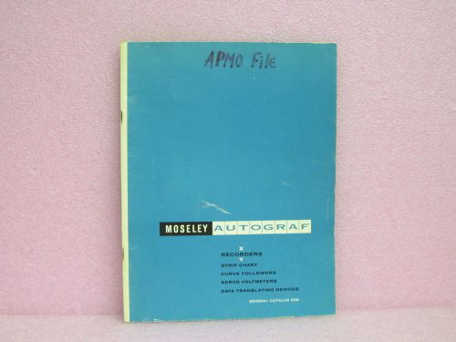 Moseley Autograf General Catalog 63B (1963)