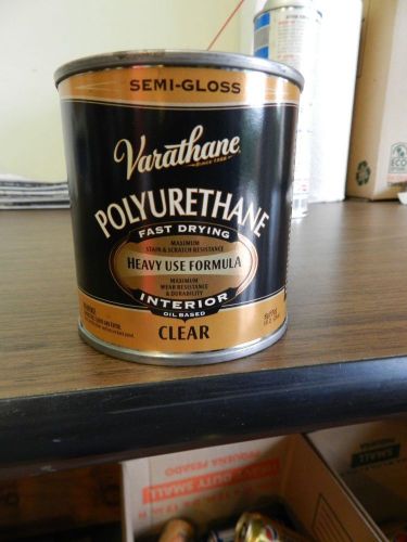 Varathane Half Pint Clear Polyurethane 8 oz oil base
