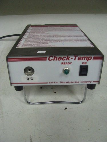 Tel-tru Check-Temp Thermometer Temperature Calibrator Standard FG51