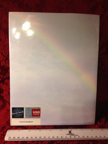 Gartner-Photographic Rainbow Stationary, 100ct.-China-Compatible w/most Printers