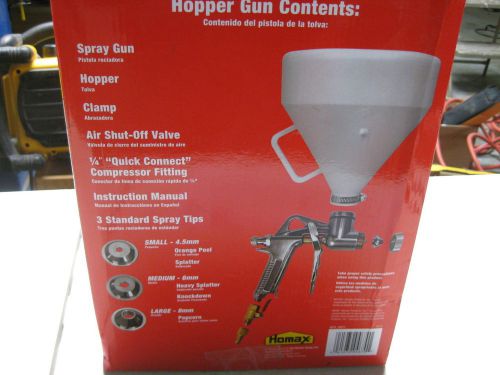 Homax pro gun and hopper for spray texture repair model # 4670 for sale