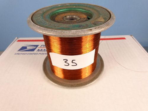 35 AWG Magnet enamel wire   2.3 lbs  23,500&#039;