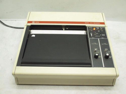 Varian model 9176 laboratory medical chart recorder 9176-07 for sale