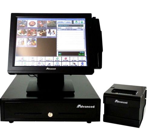 New restaurant software pos system all in one complete pos bar,pizza,delivery for sale