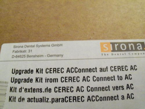 Cerec AC Upgrade Kit Cerec AC PayGo to Cerec AC