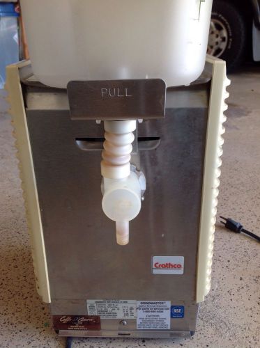 Crathco d15-4 cold beverage dispenser with 5 gallon workbowl works great!! for sale