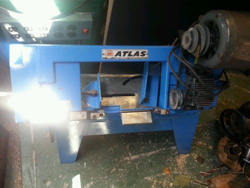 Vintage Atlas Clausing  horizontal band saw Made in U.S.A model 4358