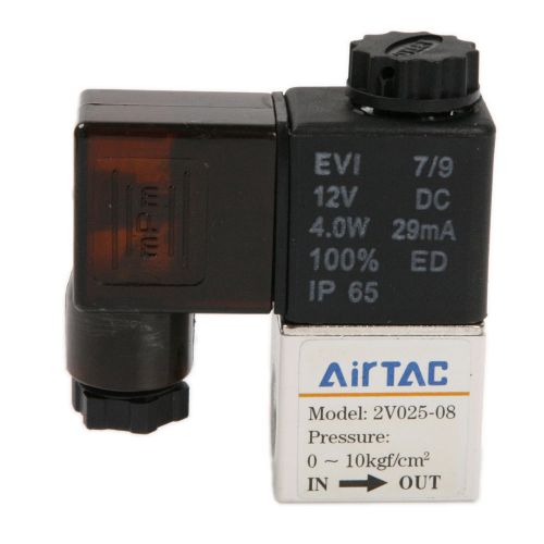 Normally closed pt1/4 12v dc inch plastic electric air gas water solenoid valve for sale