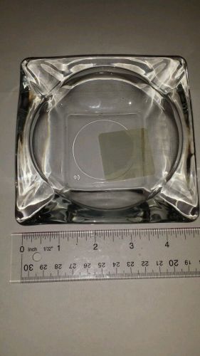 Anchor Hocking 4.75 inch clear glass ashtrays - lot of 12