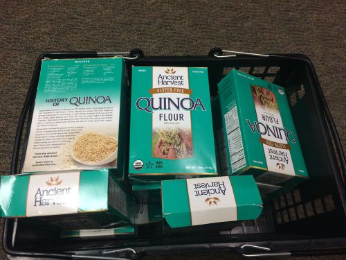14 boxes of Ancient Harvest Organic Quinoa Flour 18oz expired 3/16/15