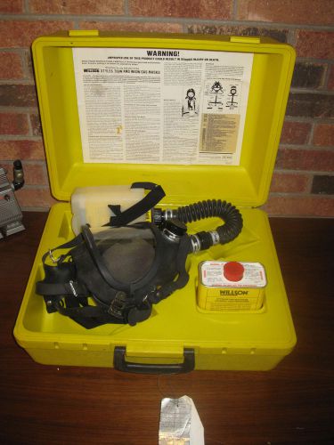 Willson Safety Products TIGW Gas Mask Assembly w/ Canister, Mask, Case