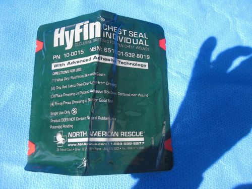 Hyfin nar chest seal occlusive dressing trauma (1) nip 8019 for sale