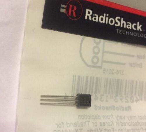 Transistor 2N3904 NPN Silicon 276-2016 RadioShack New!