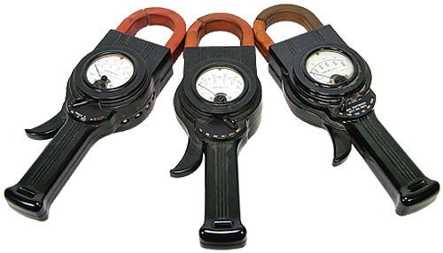 Set of 3 weston 633 clamp meters for sale