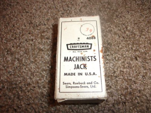 Vintage CRAFTSMAN MACHINISTS JACK, No.9-4088