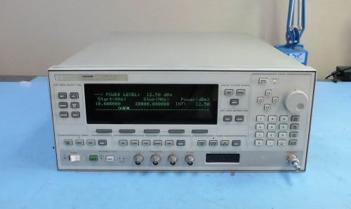 HP 83620B 10MHz-20GHz Synthesized Sweeper and Signal Generator