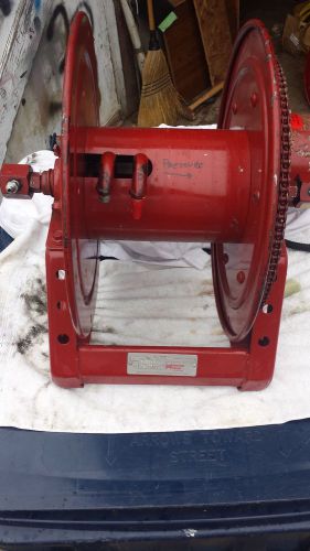 Older / hannay reel hydraulic reel motor-jaws of life 10,000psi /12 volt for sale