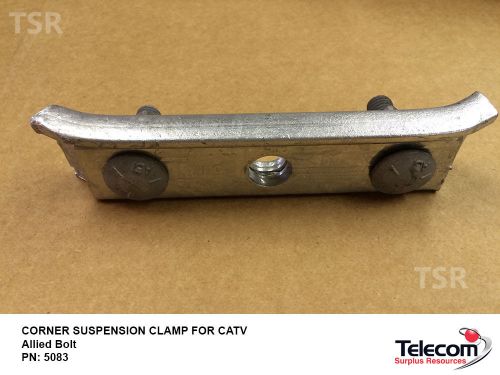 Corner suspension clamp for catv  allied bolt  pn: 5083 (lot of 10) for sale