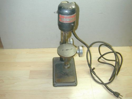 Vintage Dumore high speed 17000 RPM sensitive drill press watchmaker jewelers