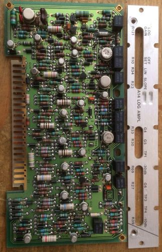 HP Circuit Card A14 Log Amplifier from 8559A Spectrum Analyzer