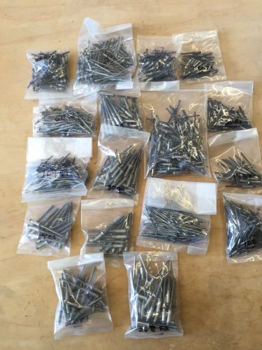 Pop Rivets Cherry Type Stainless Steel Over 900/Each Various Sizes 1/Lot