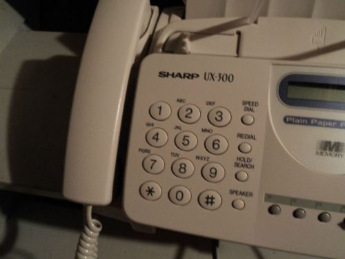 Sharp Fax Machine Model UX300   Priced to sell