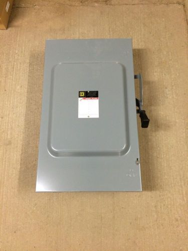 SQUARE D D324N SAFETY SWITCH 200 AMP 240 VOLT FUSIBLE DISCONNECT
