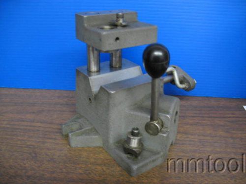 HEINRICH ADJUSTABLE &#034;V&#034; BLOCK CROSS DRILLING JIG 3/4&#034; - 1-1/2&#034;