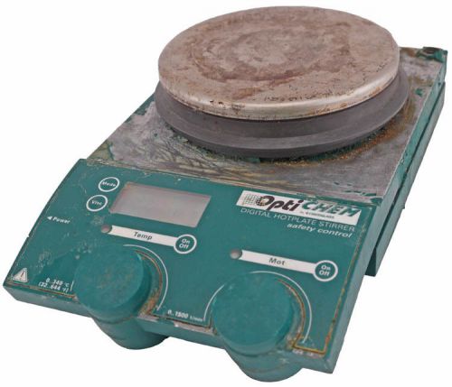 Chemglass optichem 0-1100rpm lab variable digital hot plate stirrer parts for sale