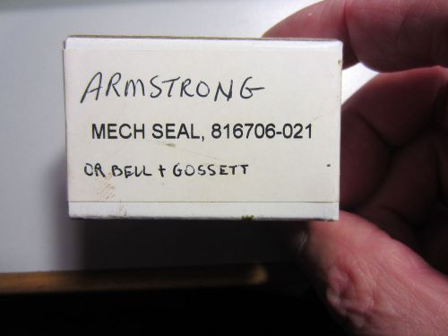 Armstrong 816706-021 mechanical seal