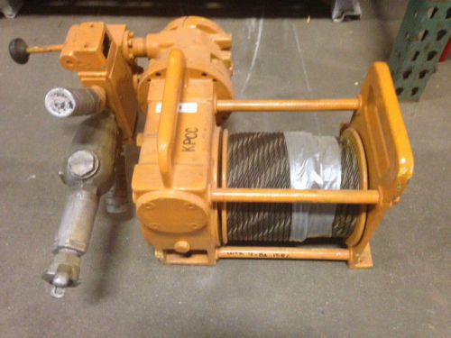 Used wintech u8a-15 air winch 1500# capacity tugger for sale