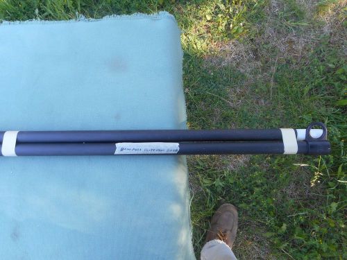 Used !  2 pcs bowflex elite plus, 50 lb. 4&#039; long flex rod with rod end caps for sale