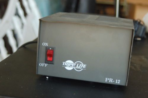 TrippLite PR-12 12 Amp 12A DC Power Supply 120VAC Input 13.8VDC Output