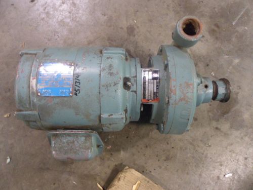 Bell &amp; gossett 1531 pump w/ century 5hp motor #513148j mod:3114tb used for sale